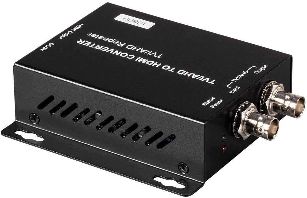 Modulator - RCA Composite to Coaxial - Converts Standard Definition Signals to Coax, Includes AV Cable