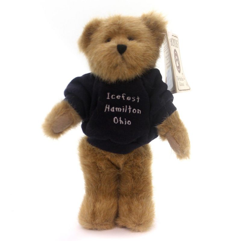Boyds Bears Plush 8.0" Icefest Hamilton Ohio Ice Sculpture Competition  -  Decorative Figurines