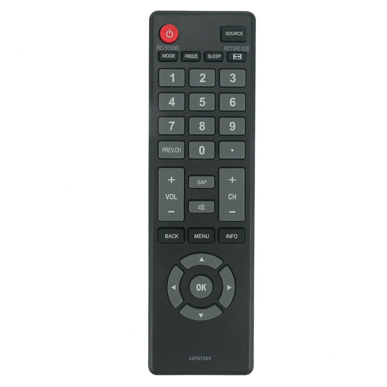 32FNT005 Replace Remote for Magnavox TV 24ME403V 32ME303 29ME403V 55ME314V HDTV