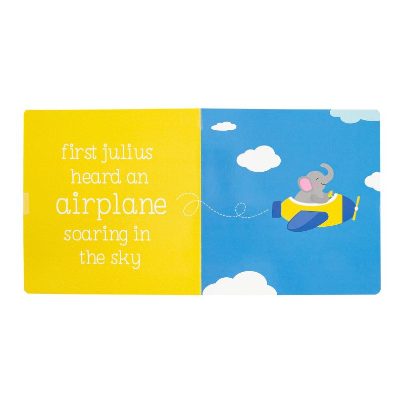 Pearhead Elephant Plush and Book Set 2pk