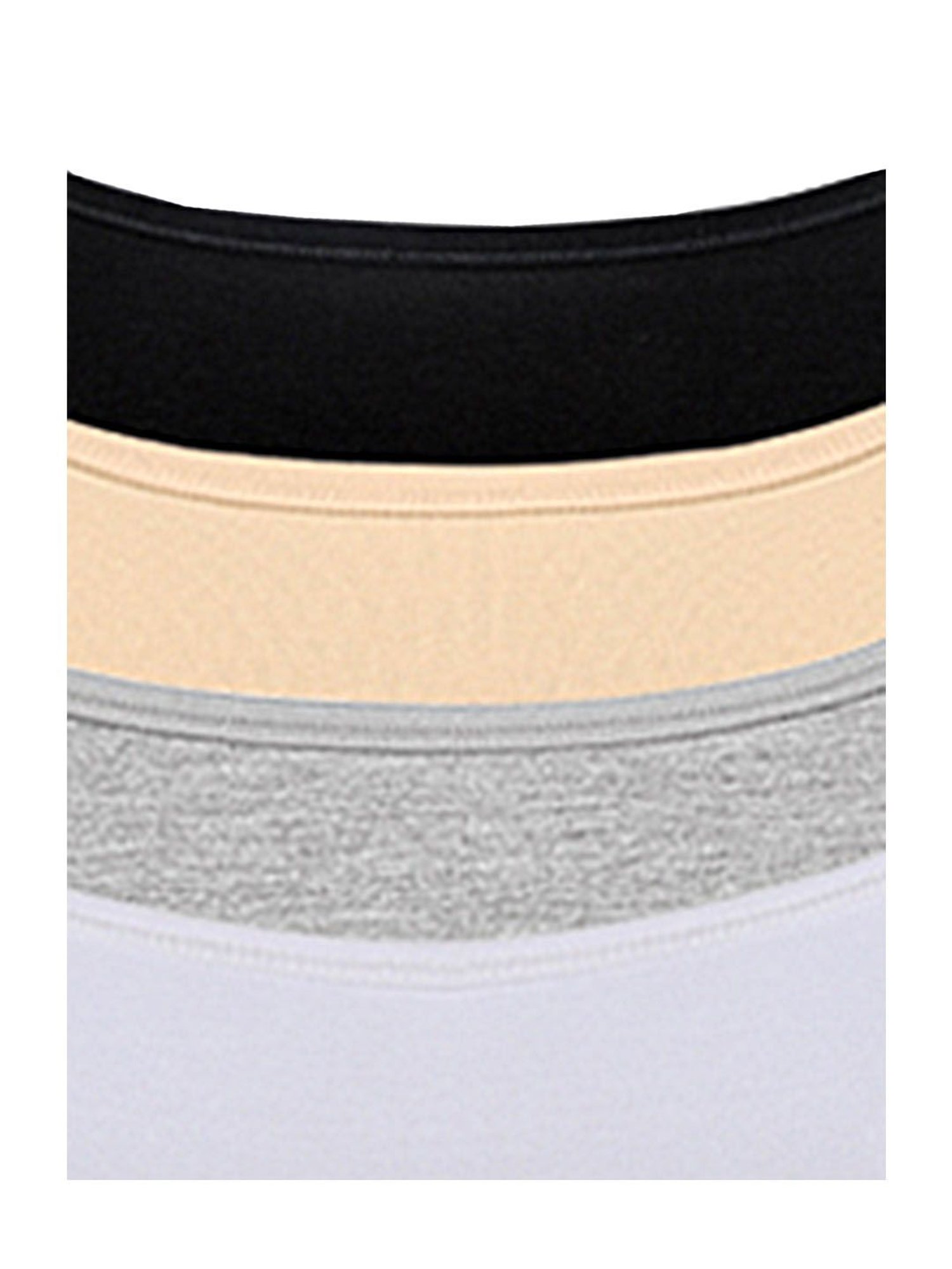 Sillysally Kids Solid Multicolor Bra (Pack Of 4)