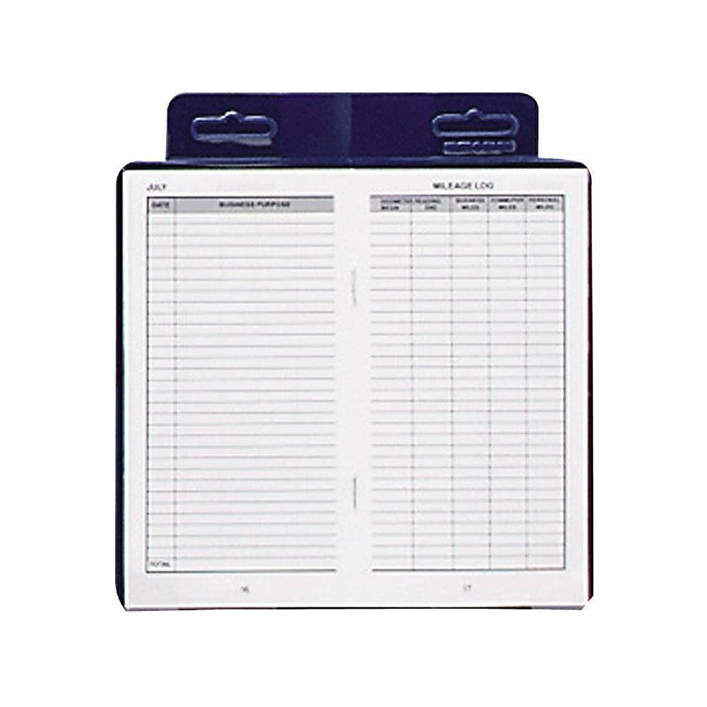 Dome Deluxe Automobile Mileage Log Book 3-1/4"x6-1/4" Blue 771