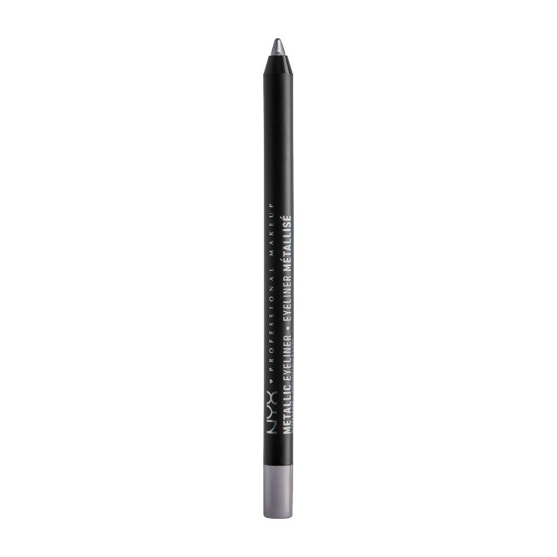 NYX Professional Makeup Metallic Eyeliner Silver - 0.05oz