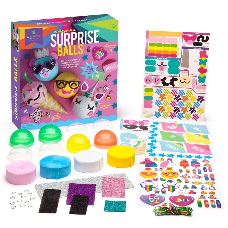 Craft-tastic 4pk Make Your Own Surprise Balls