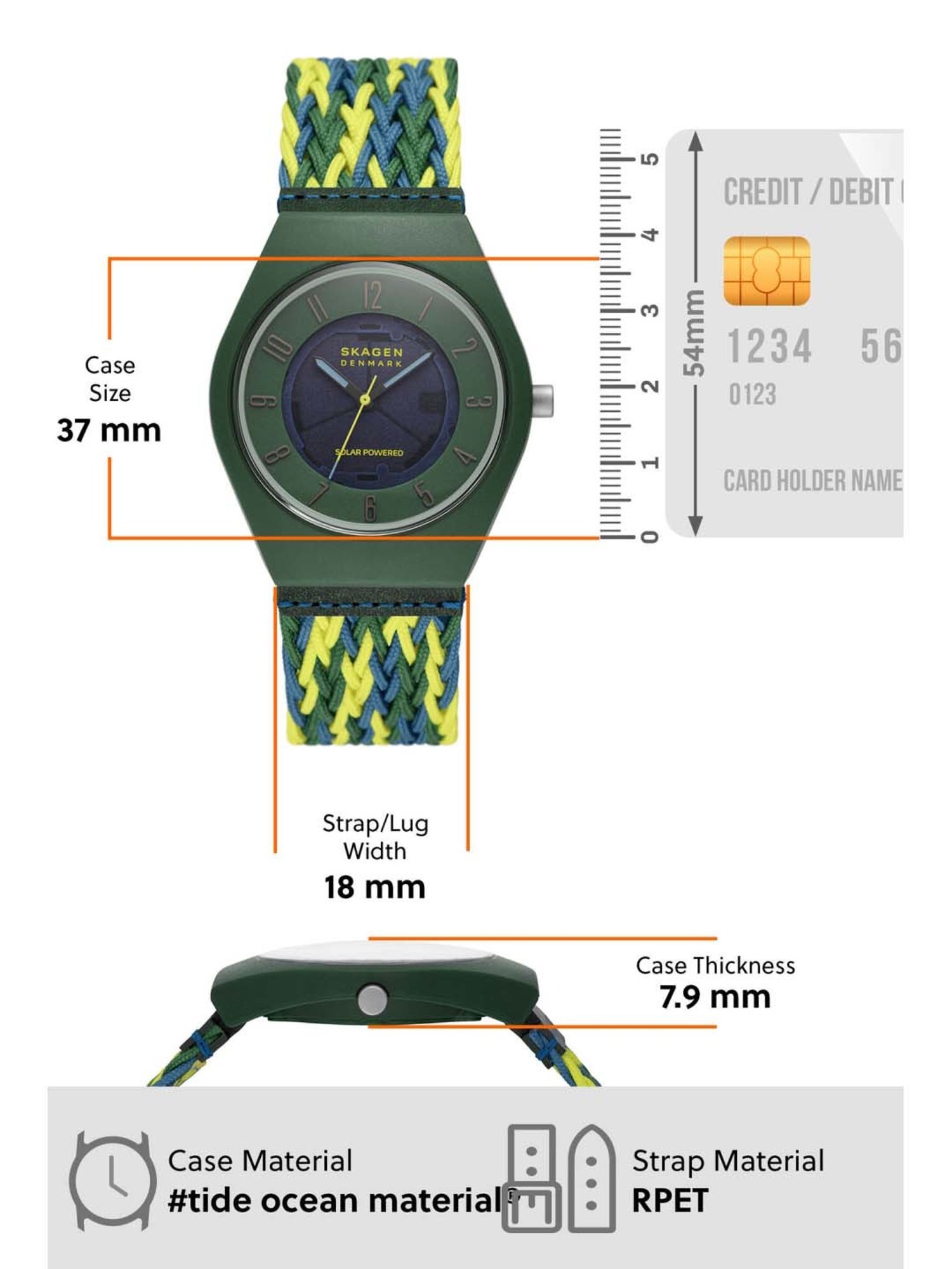 Skagen Sams&iquest; Series SKW6881 Analog Watch for Men