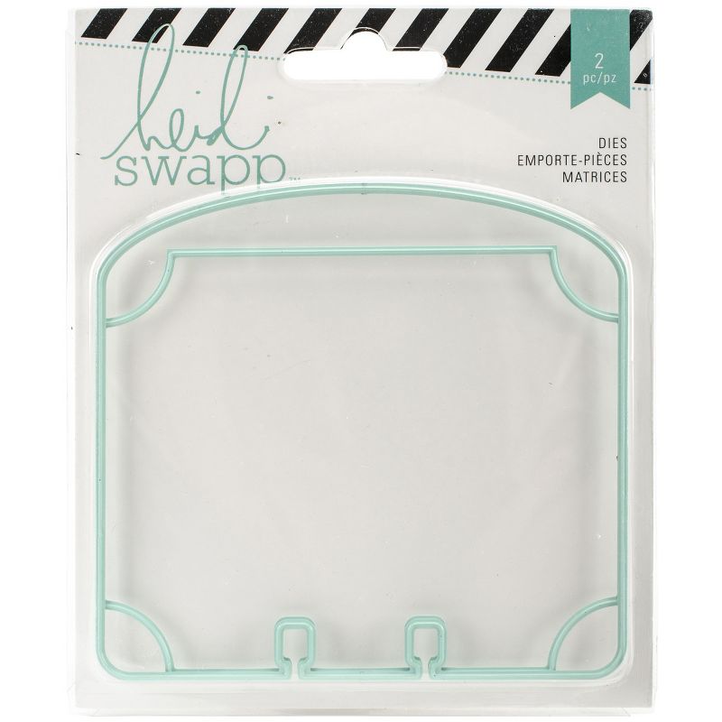 Heidi Swapp Memorydex Dies 2/Pkg-Oval Top & Corner Dividers