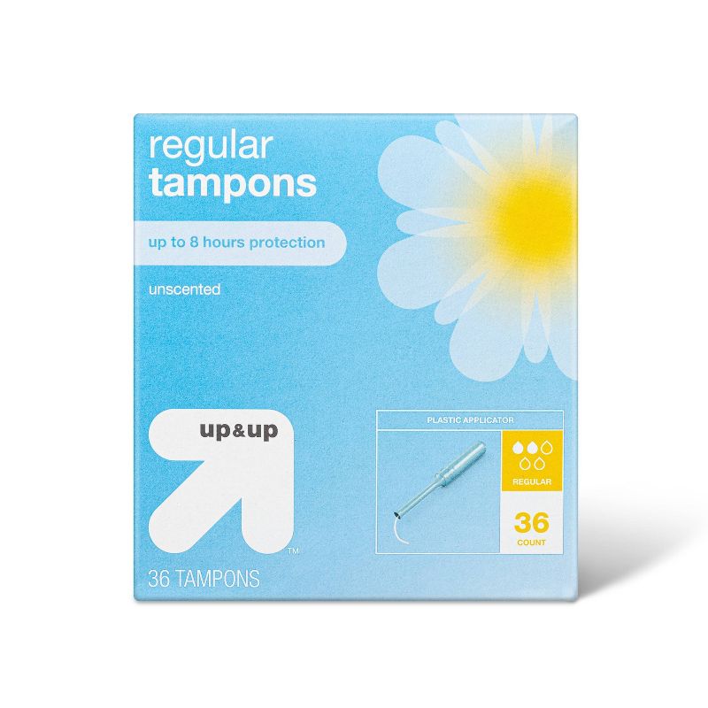 Tampons - Regular Absorbency - Plastic - 36ct - up & up™