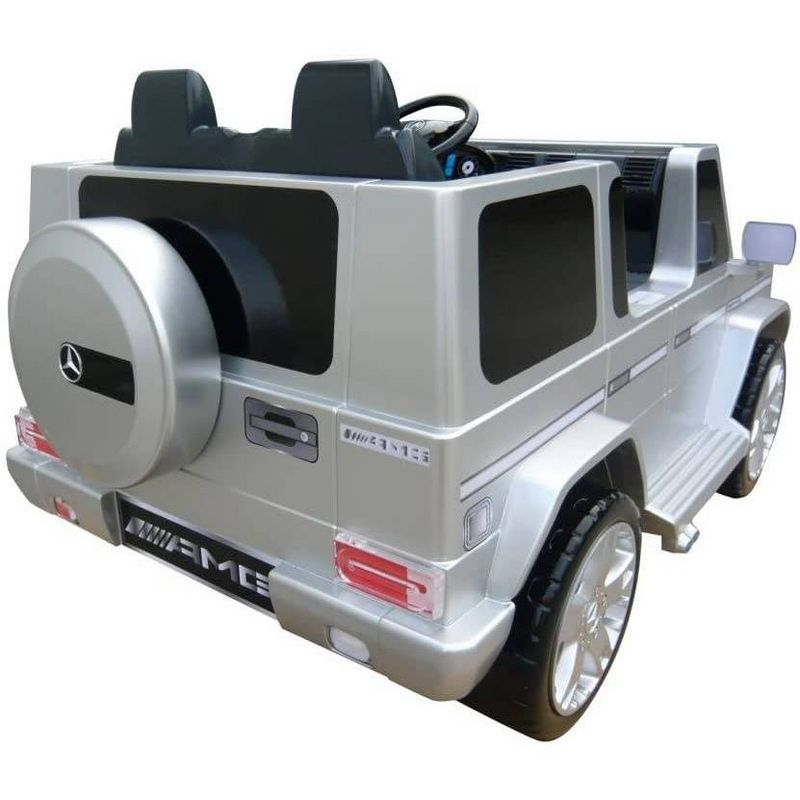 Kid Motorz 12V Mercedes Benz G55 Two Seater Powered Ride-On - Silver