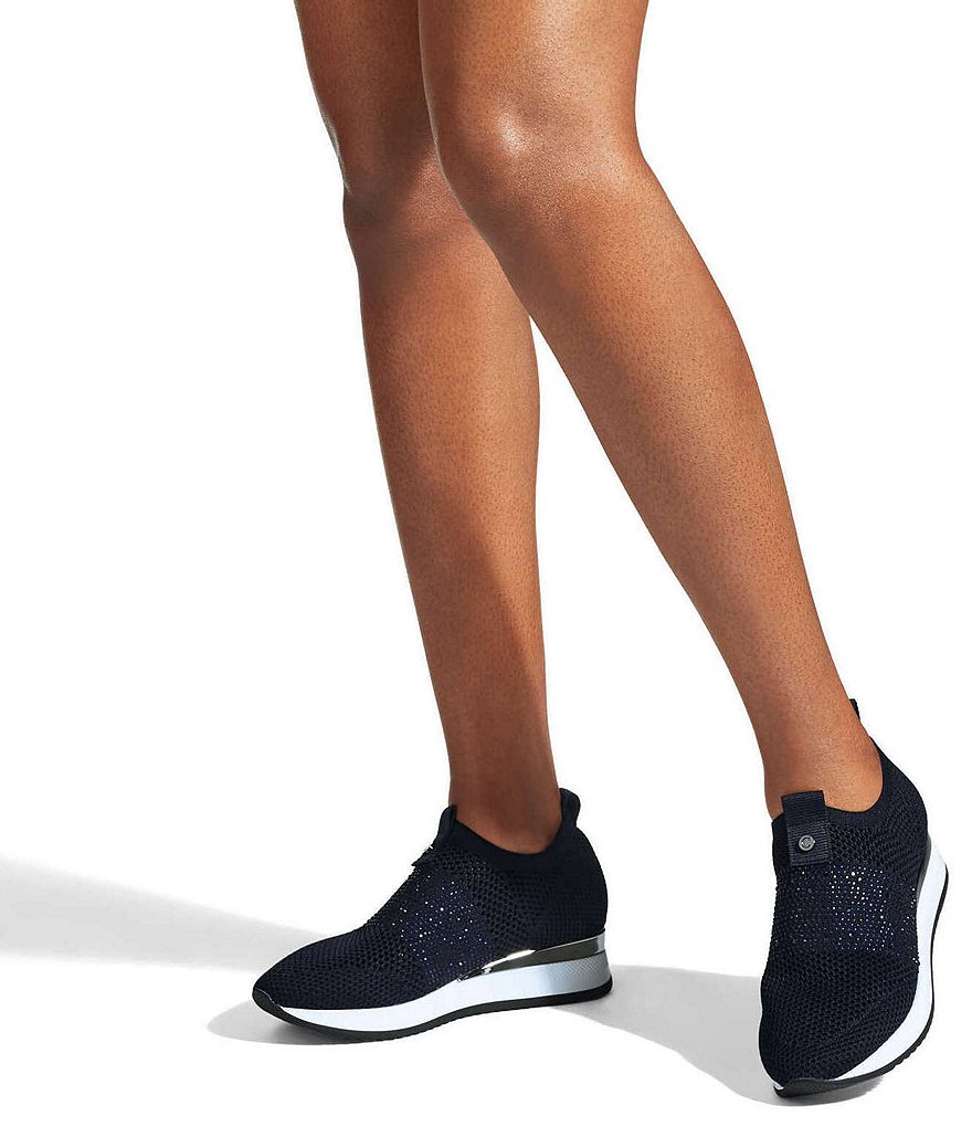 Carvela Janiero Stretch Fabric Slip-On Sneakers