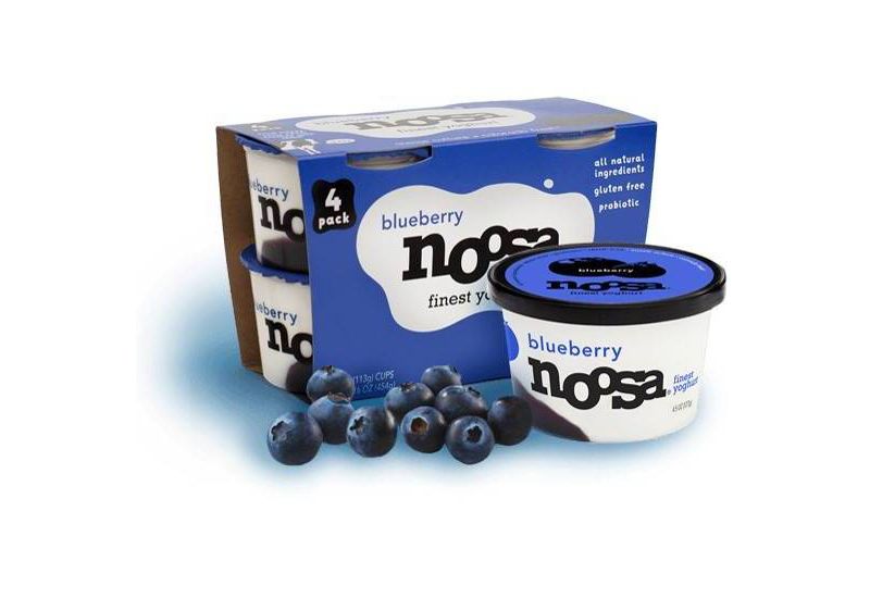 Noosa Blueberry Australian Style Yogurt - 4ct/4oz cups