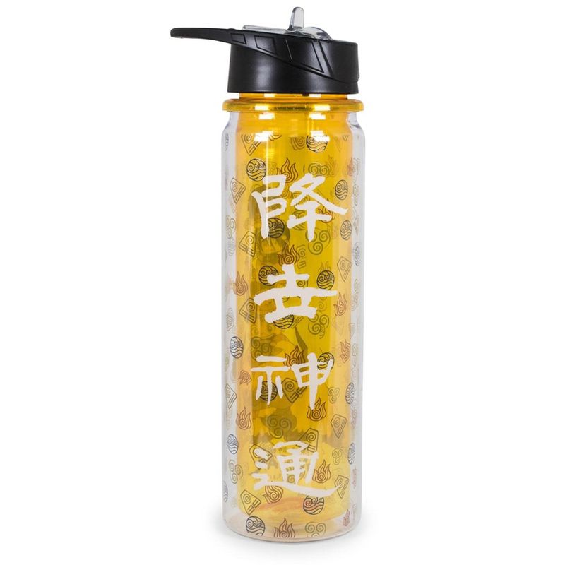 Surreal Entertainment Avatar: The Last Airbender Characters Water Bottle | Holds 16 Ounces