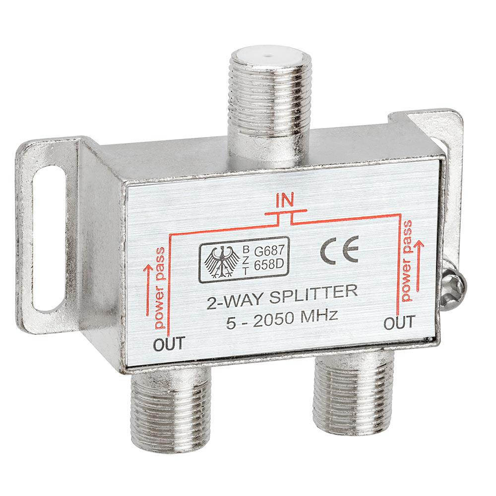 Cmple - 2-Way Splitter 5-2050MHz F-Type
