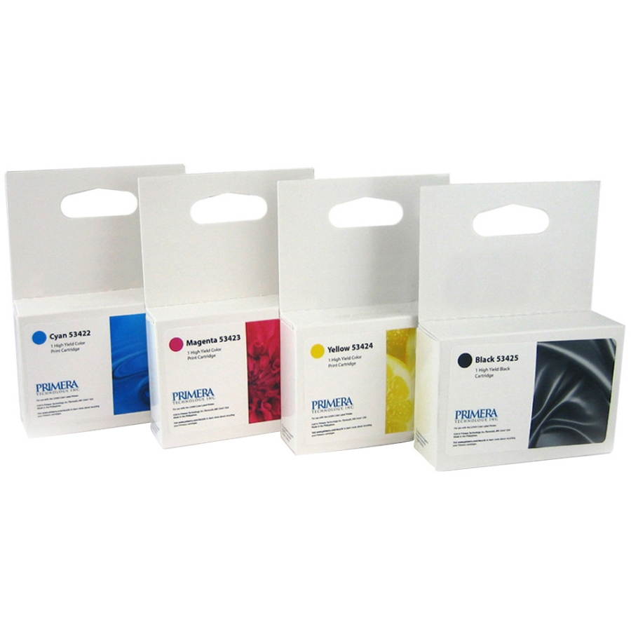 PRIMERA 53428 Multi-pack of Ink Cartridges CMYK