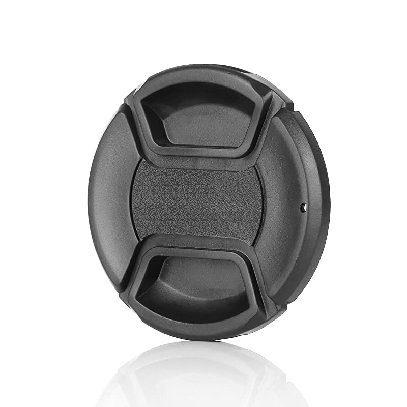 Camera 58mm Lens Cap Center Pinch with Lens Cap Leash Hole Bundle for DSLR Cameras Nikon Sony Canon amp Other DSLR Cameras UV Lens