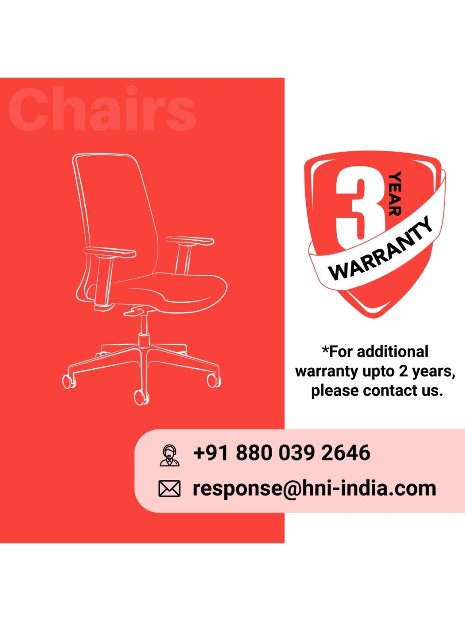 Durian Chaste Black Fabric Executive Chair