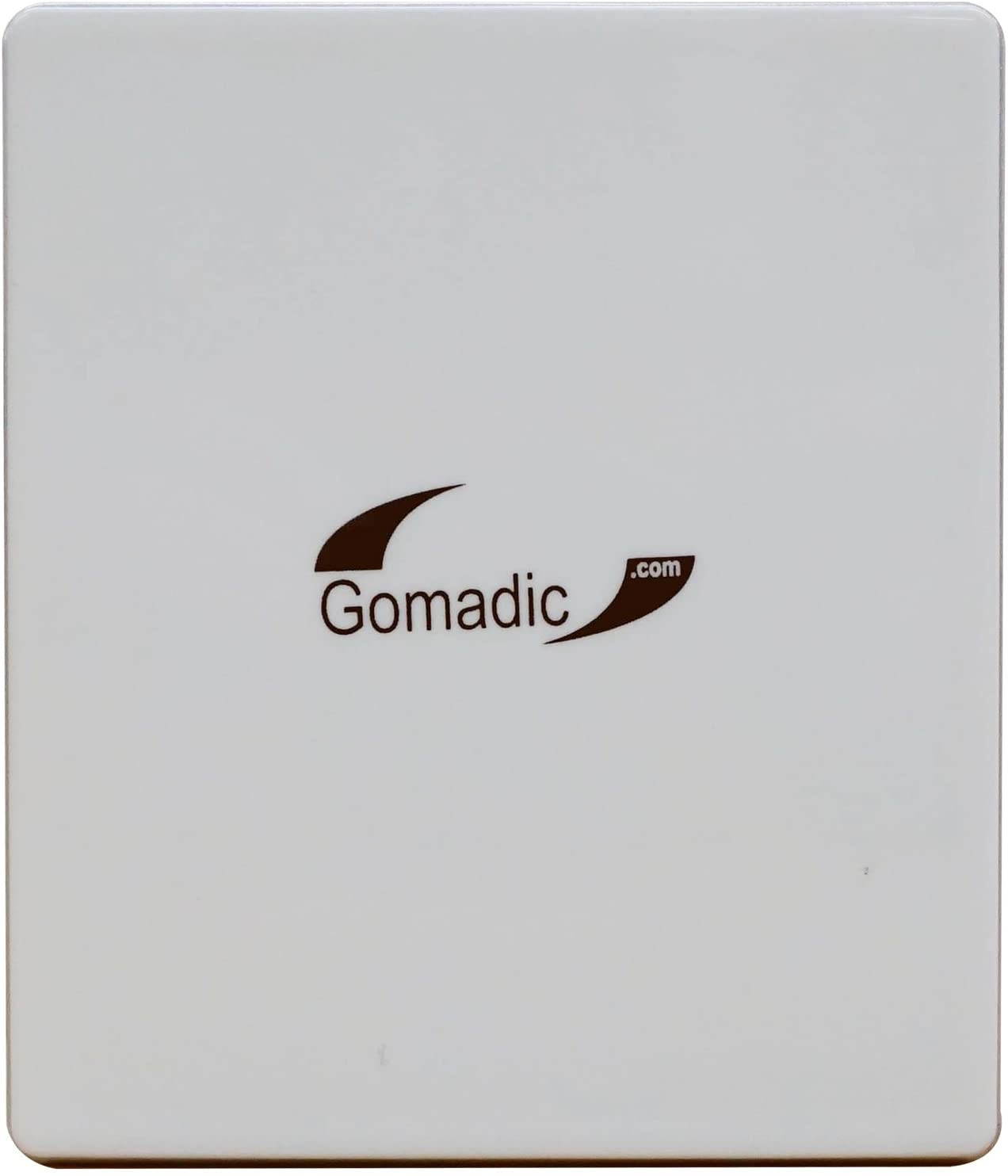 Gomadic Unique Portable Rechargeable Battery Pack Designed for The Sony NWZ-S544 - High Capacity Charger That fits in Your Pocket
