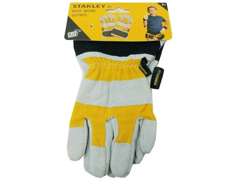 Red Tool Box Stanley Jr. Work Gloves | Real Tools for Kids