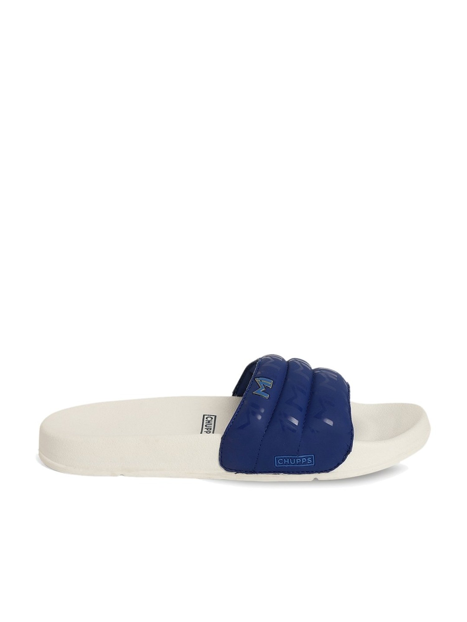 Chupps Men's MI Official Blue Slides