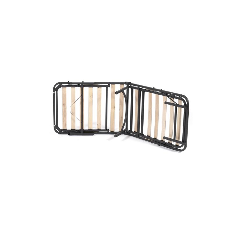 California King Wooden Slat Adjustable Head and Foot Bed Base Black - PragmaBed