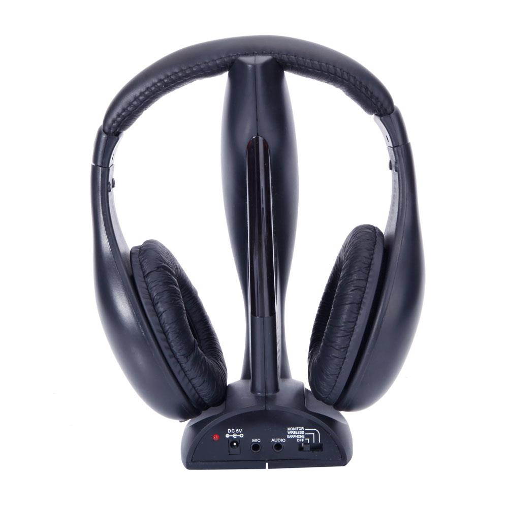 Wireless Headphones Stereo Headsets For FM Radio Mp3 Mp4 TV CD/DVD PC VCD Player