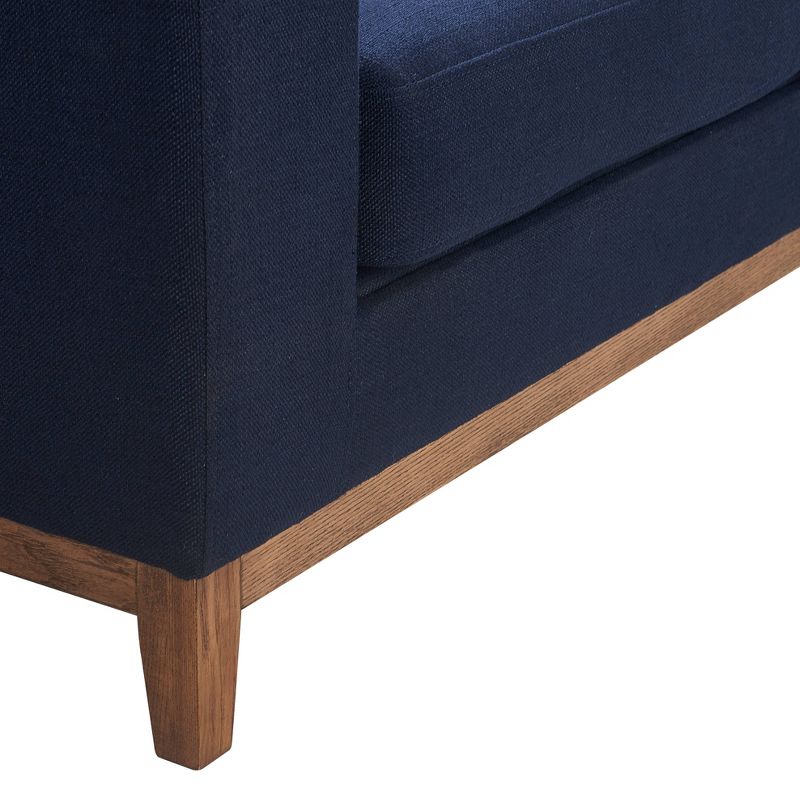 Ali Upholstered Loveseat Dark Shadow Blue - HOMES: Inside + Out