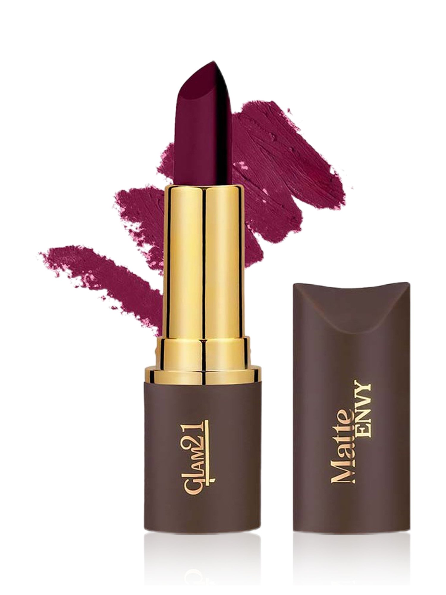 Glam21 Matte Envy Lipstick 21 Wineyard - 3.5 gm
