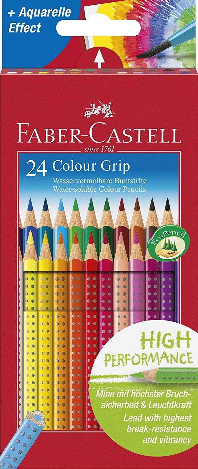 Faber-Castell Grip color pencils 24 (japan import)