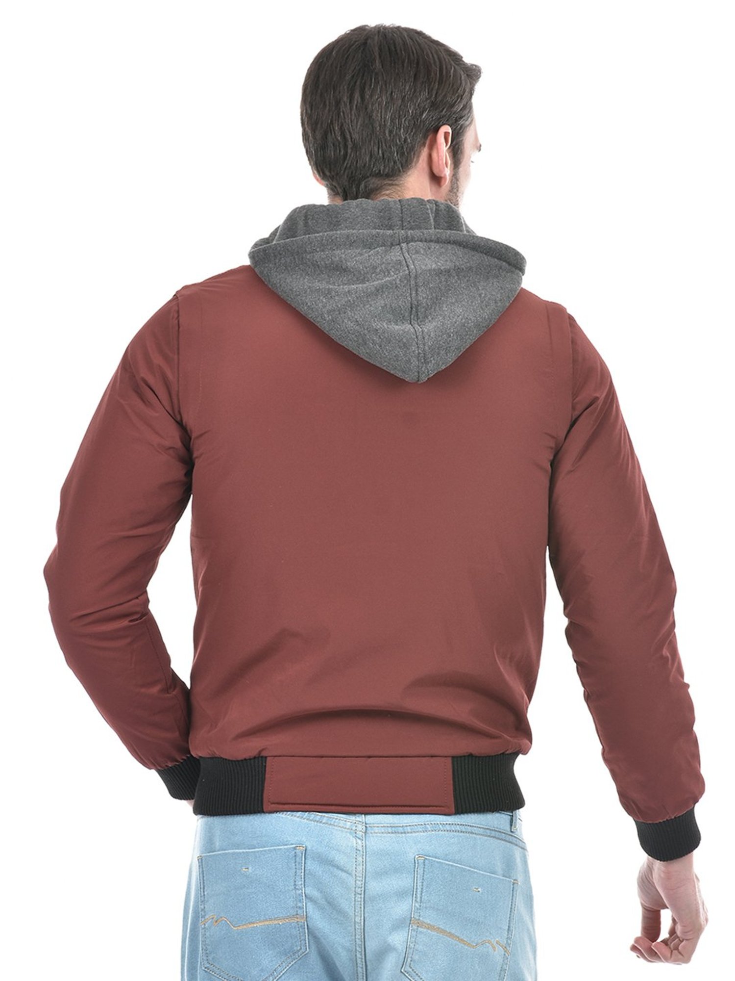 Lawman Pg3 Rust & Olive Regular Fit Reversible Jacket