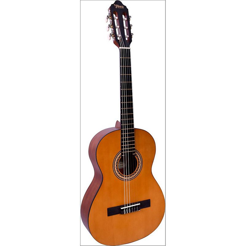 Valencia 200 Series 3/4 Size Hybrid Classical Acoustic Guitar Natural