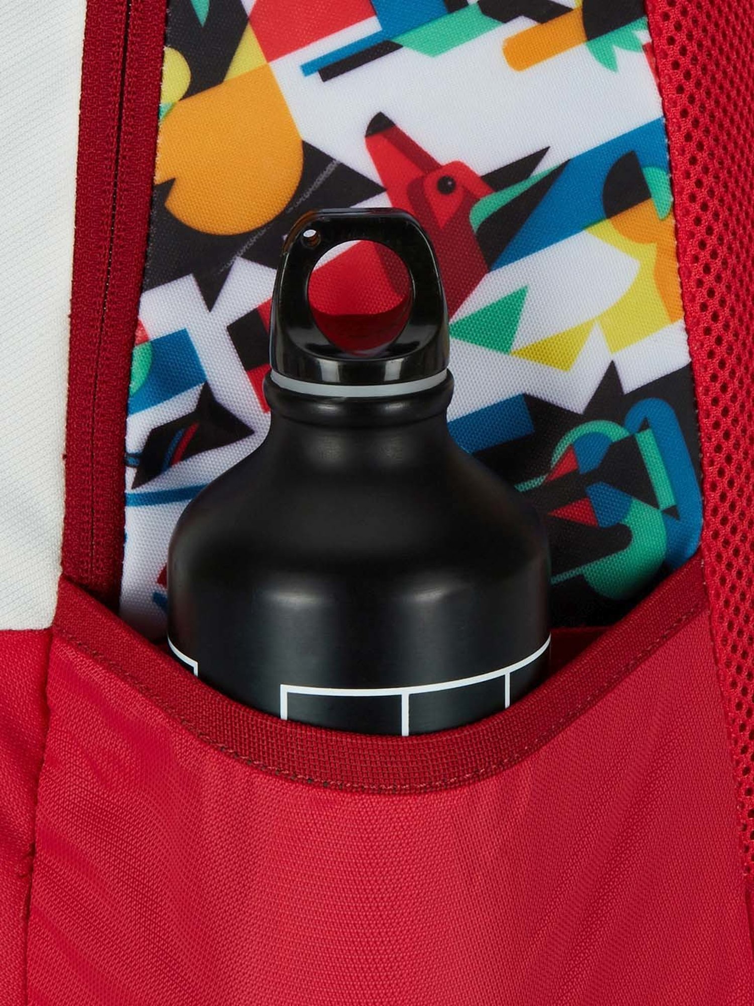 Wiki 29.5 Ltrs Red Medium Backpack