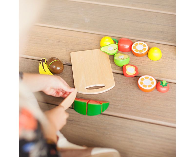  Fat Brain Toys Orchard Fresh Cutting Fruit FB183-1
