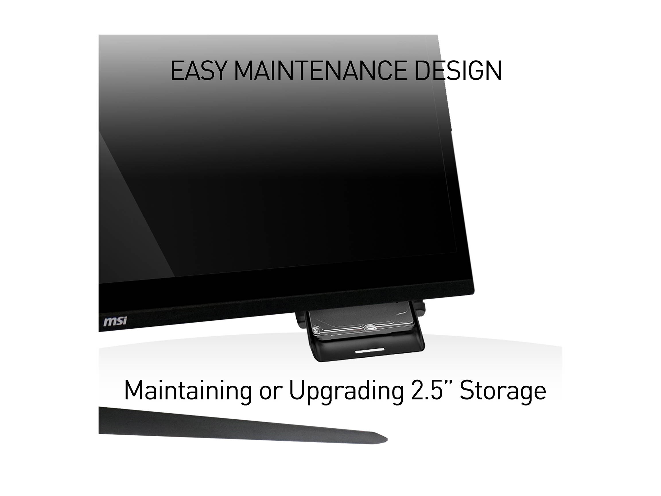 MSI PRO 22XT 10M-014US - 21.5" Touchscreen - Intel Core i5-10400 - 8 GB DDR4 - 512 GB PCIe SSD - Windows 10 Home - All-in-One