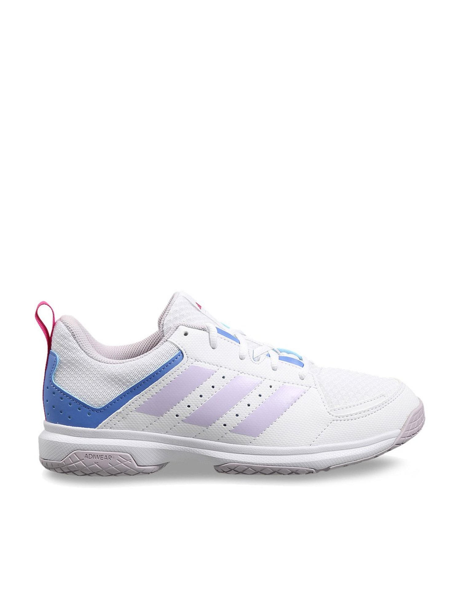 Adidas Women's Ligra 7 W White Indoor Court Shoes