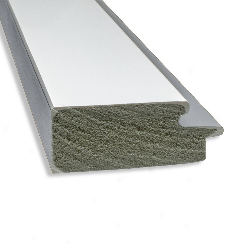 30" x 66" Dove Graywash Framed Full Length Floor/Leaner Mirror - Amanti Art