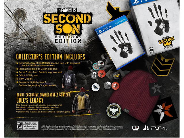 inFAMOUS: Second Son Collector's Edition PlayStation 4