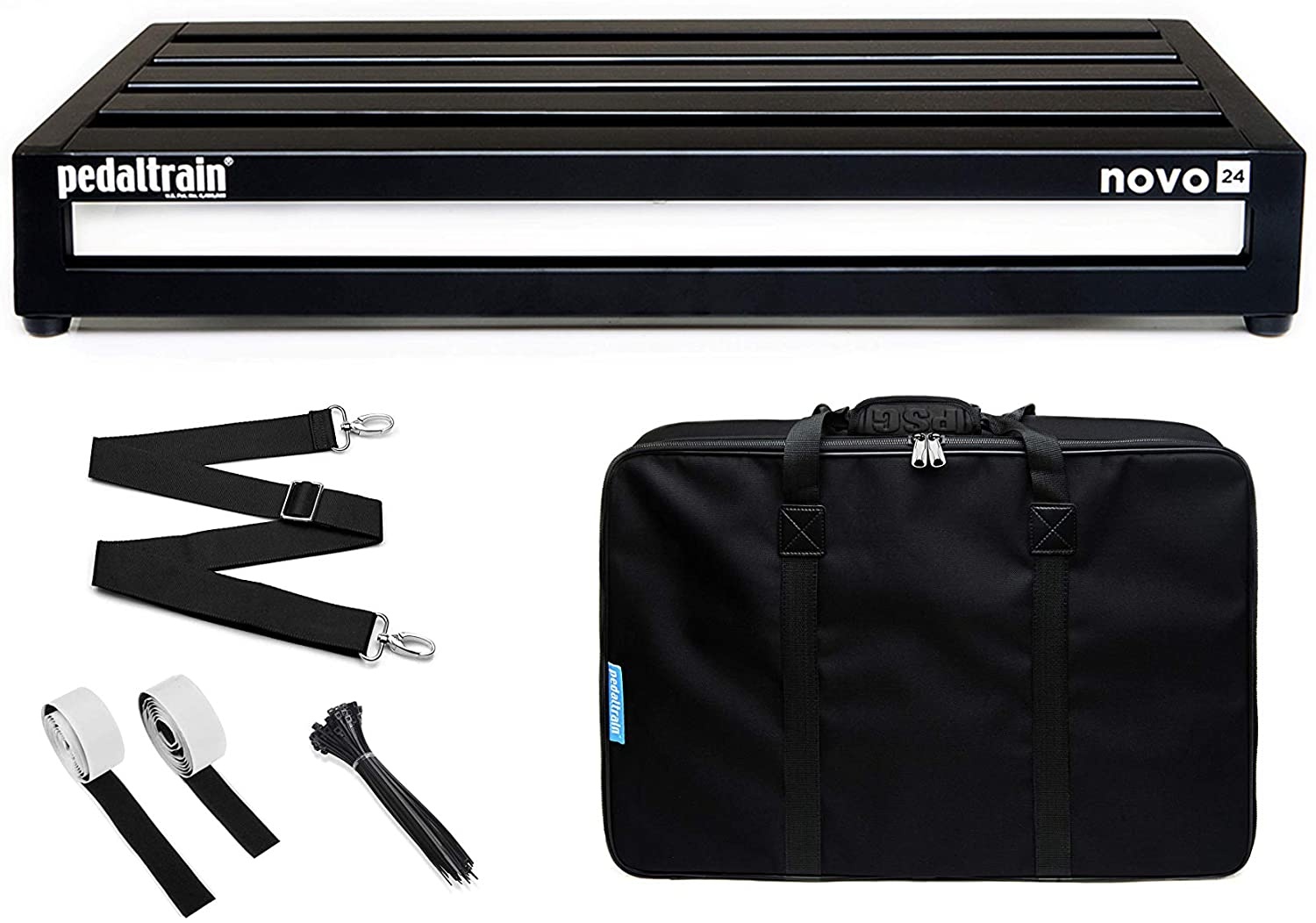 Pedaltrain Novo 24 Pedalboard with Soft Case