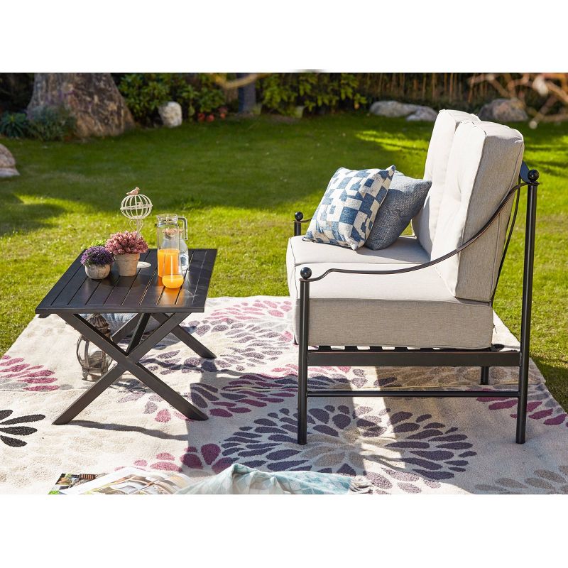 2pc Loveseat Patio Seating Set - Patio Festival