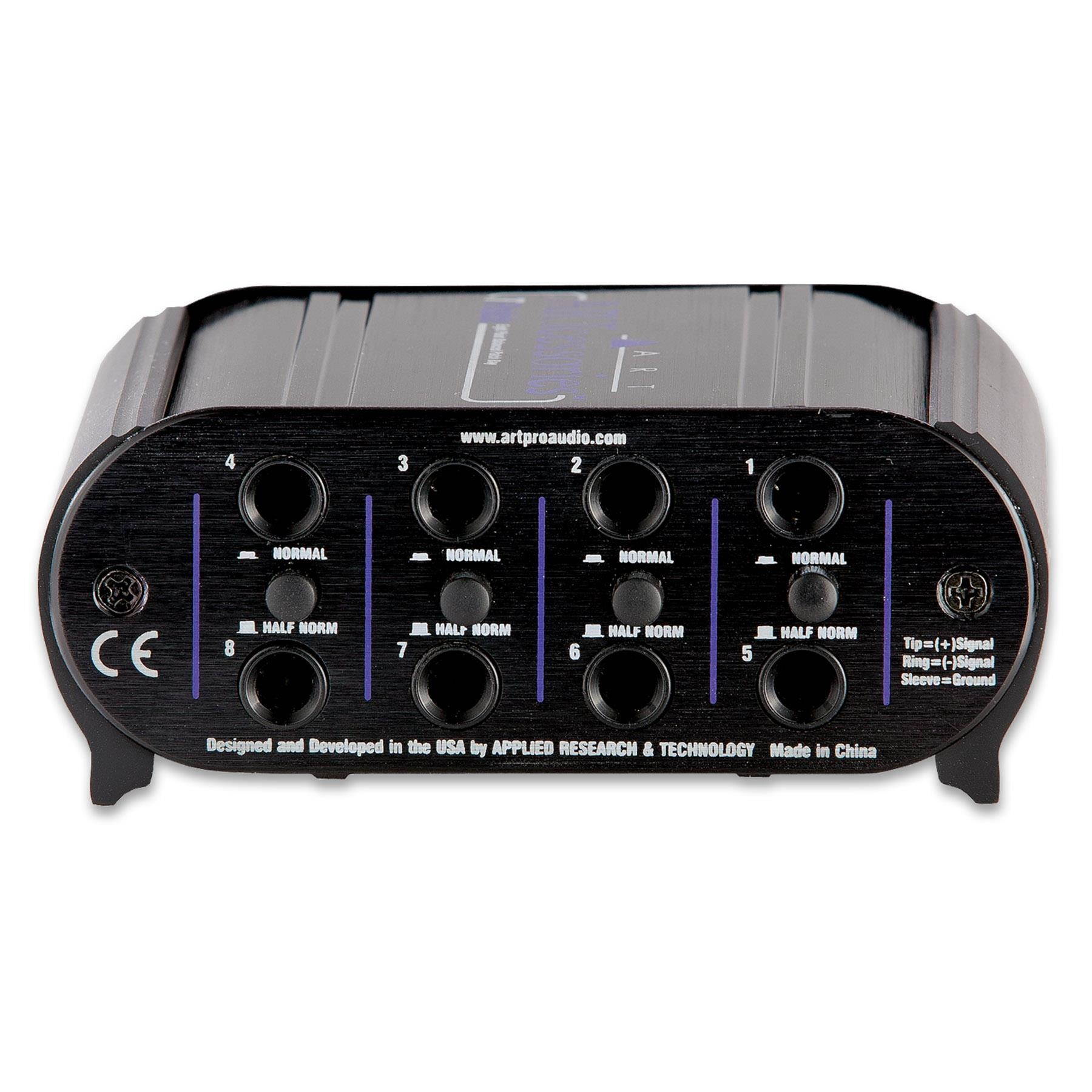 ART TPatch 8 Point Balanced Patch Bay