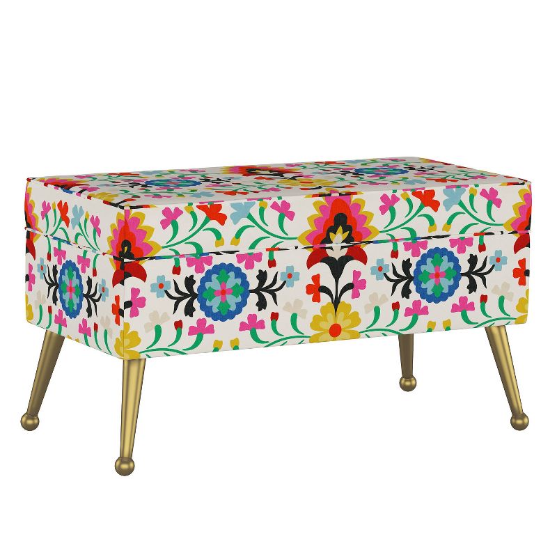 Jayda Storage Bench with Splayed Alejandra - Opalhouse™