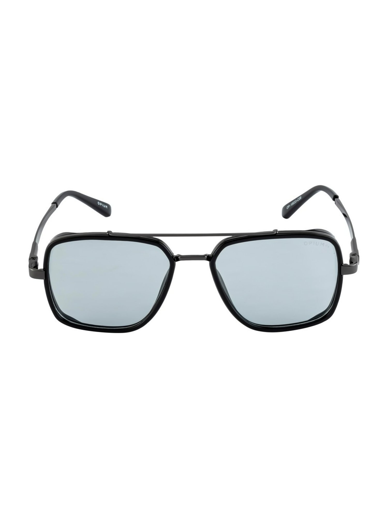 Opium Grey UV Protection Square Sunglasess for Men