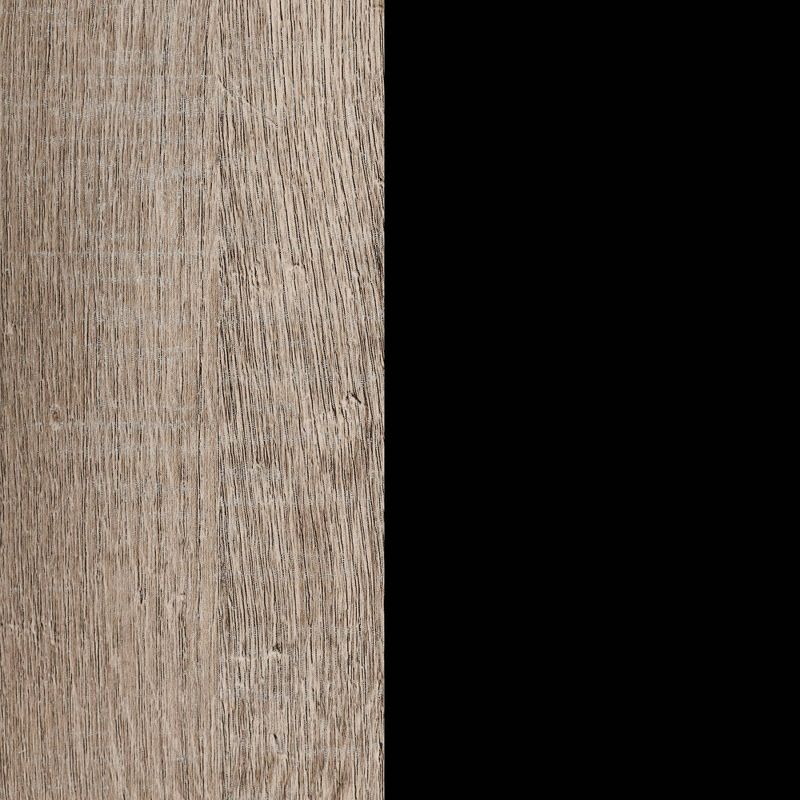 Munich 6 Drawer Chest Weathered Oak/Matte Black - South Shore