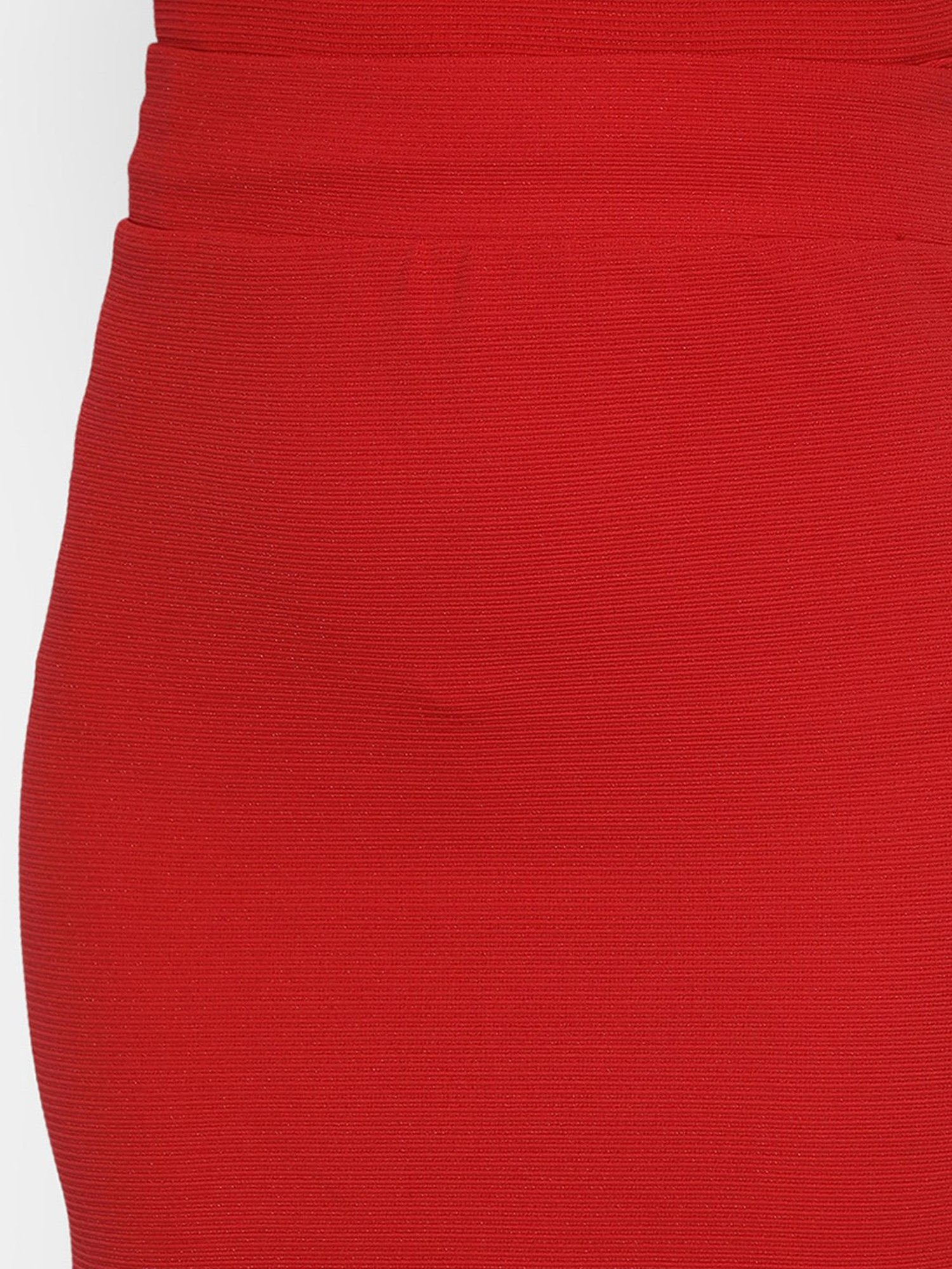 ISU Red Midi Skirt