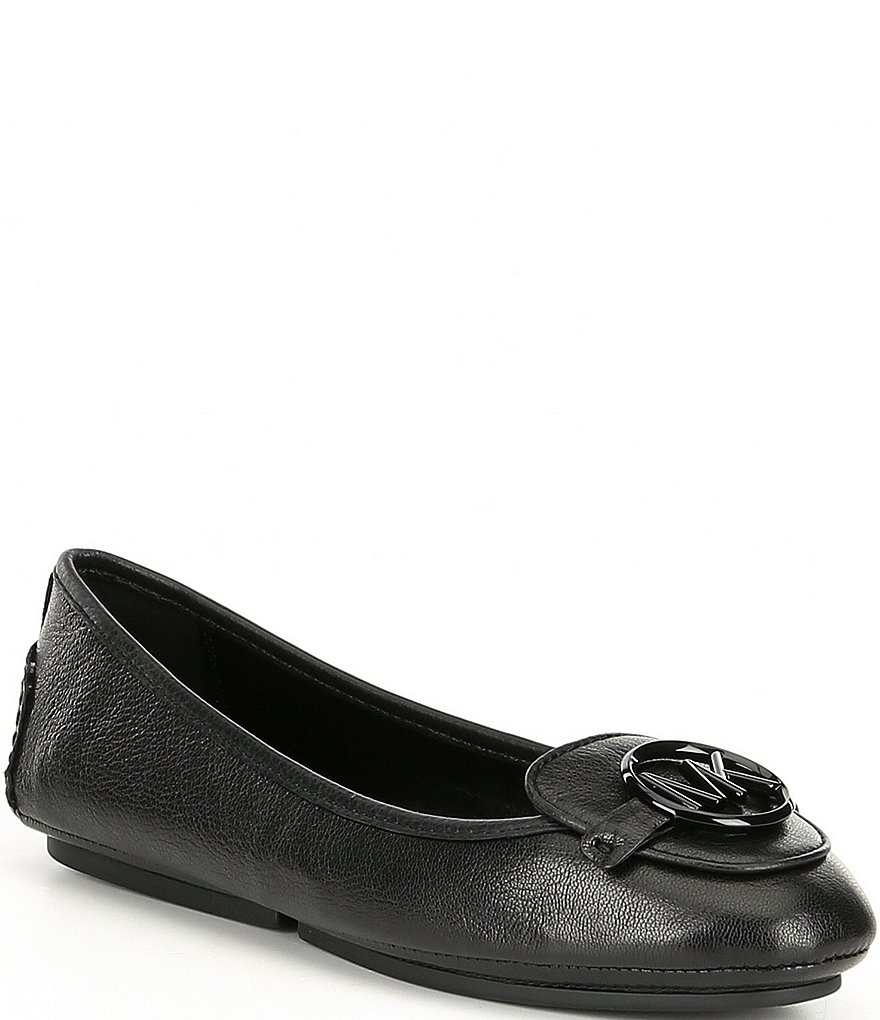 MICHAEL Michael Kors Lillie Leather Moccasins