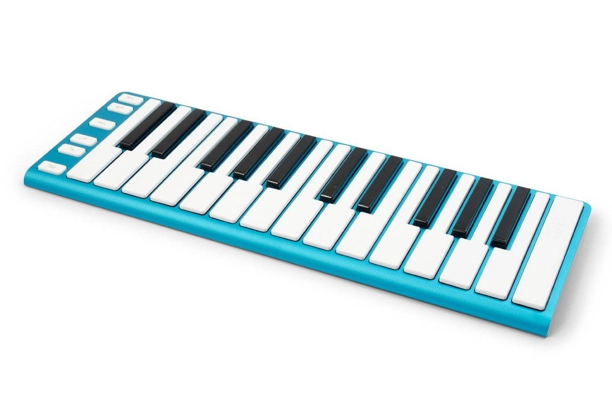 CME Xkey 25 MIDI Mobile Keyboard - Neon Blue