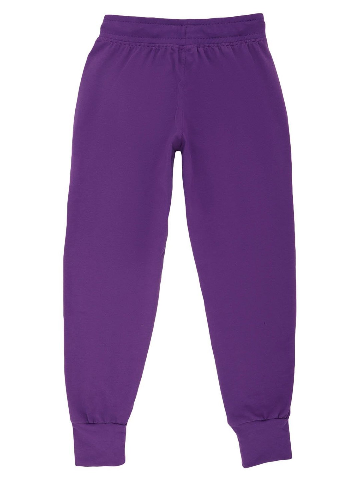 Proteens Girls Voilet Solid Trackpants