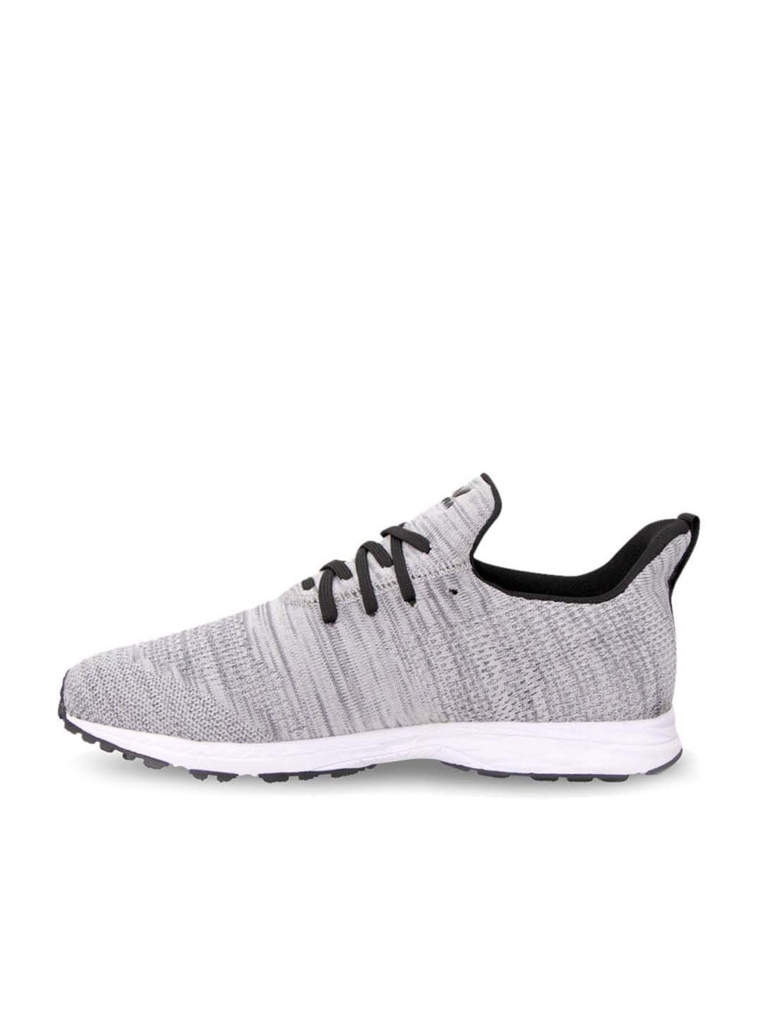 Nivia Men's Impulse Knitted Grey Running Shoes