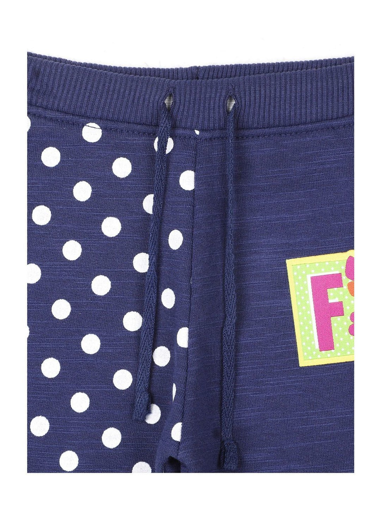 Bodycare Kids Navy Printed Trackpants