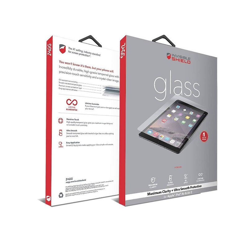 ZAGG iPad Air/Air 2 InvisibleShield - Glass