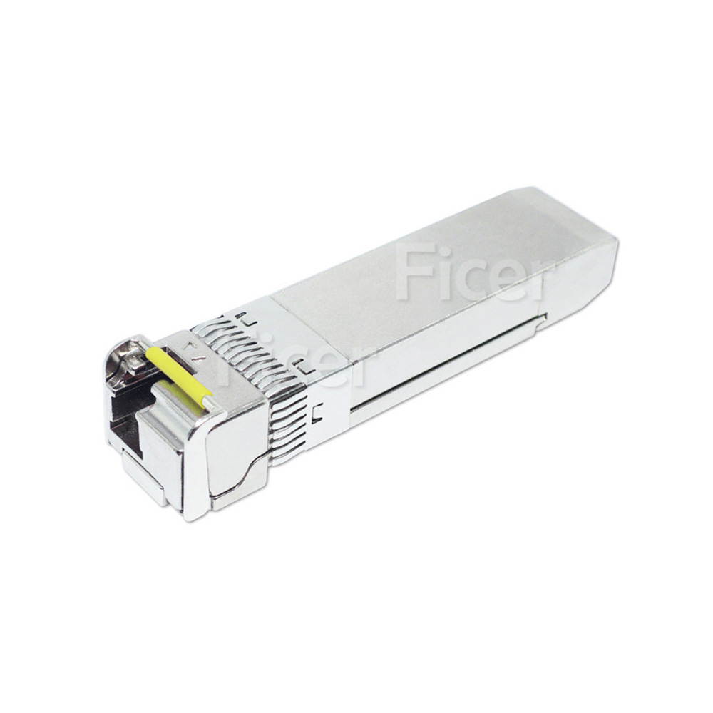 BIDI SFP+ Module 10G 80KM Tx1550nm / Rx1490nm Brand Compatible Fiber Optic Transceiver (Commercial Temperature)