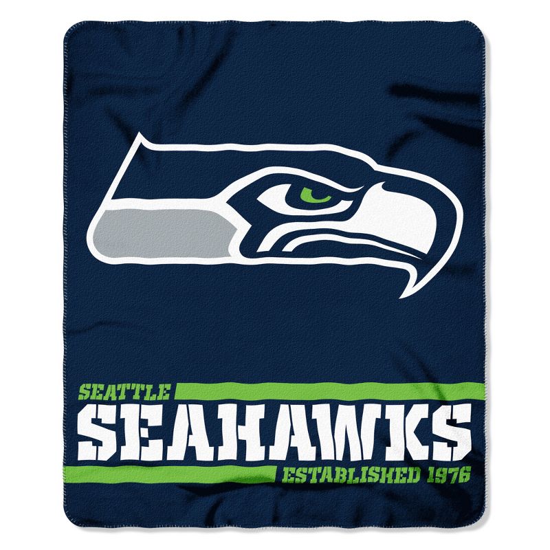 The Northwest Company Seattle Seahawks Fleece Throw , Blue